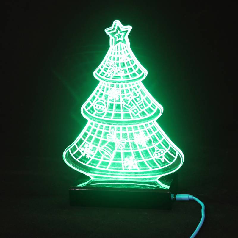  Cool 3D Illusion night lamp home decor acrylic LED light Xmas gift
