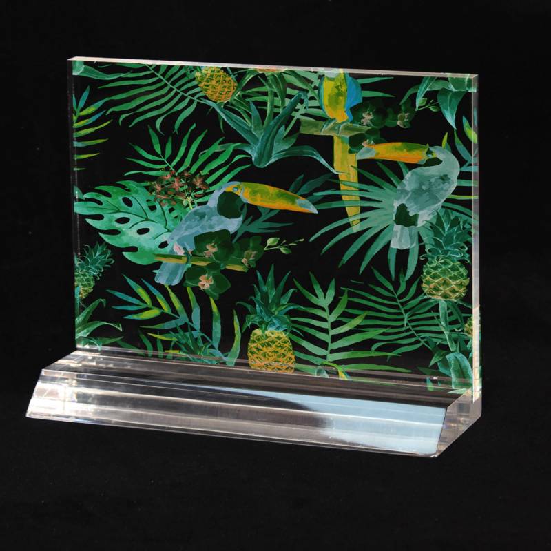 Factory wholesale art & craft acrylic trophy award plaque