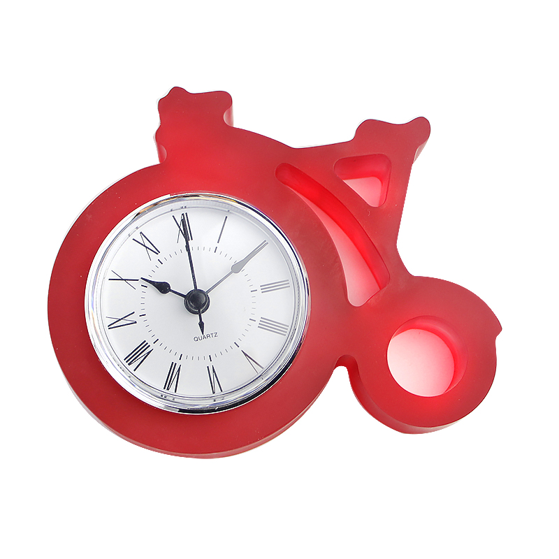  Hot sale battery operated home decor acrylic clock