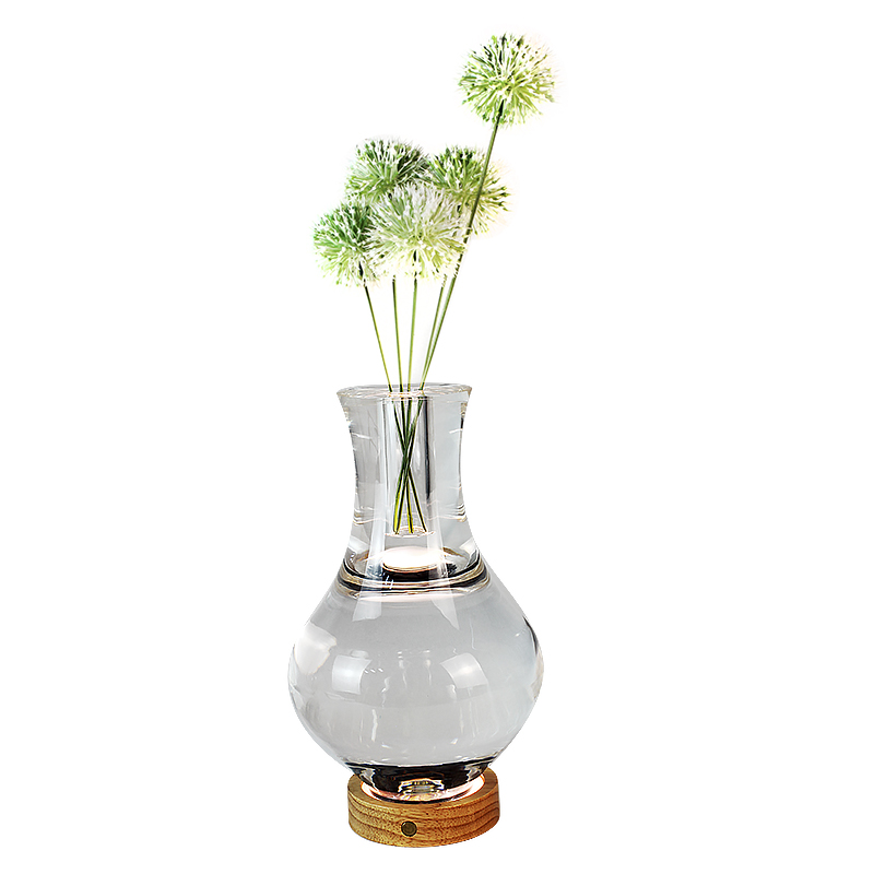 Factory customized wedding decorative clear PMMA flower vase