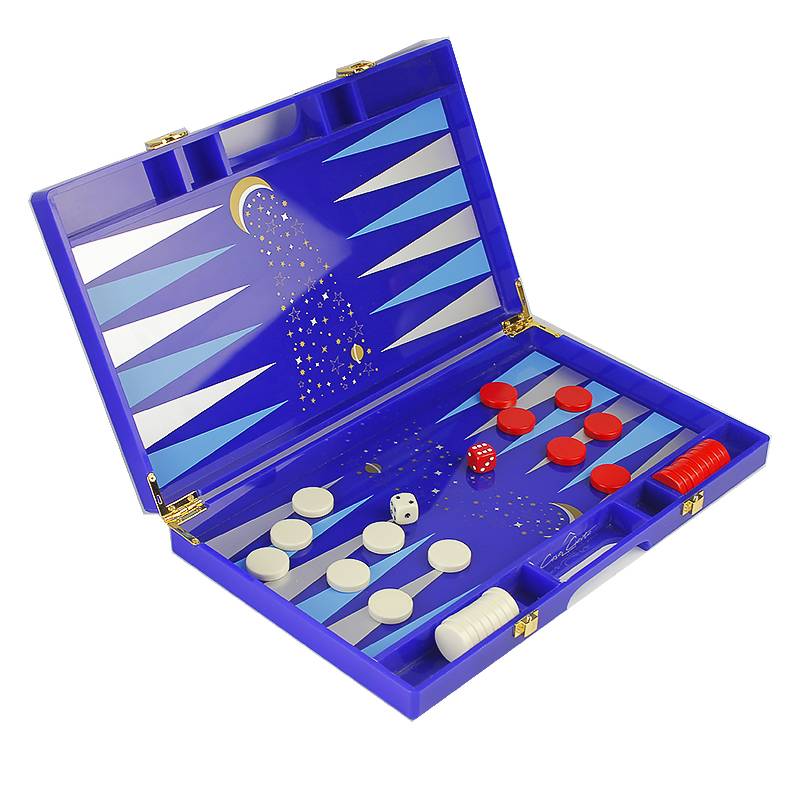 Wholesale customs acrylic chess board game set folding board